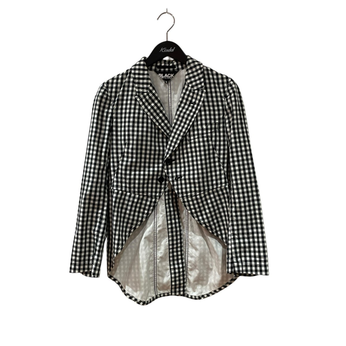 BLACK COMME des GARCONS AD2008テーラードジャケット1C J023 古着・中古-1枚目のアイテム画像