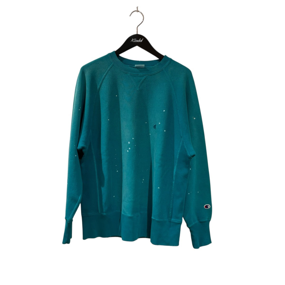 Champion JOURNAL STANDARD relume別注 リバースウィーブラグランスウェットC8 E047 古着・中古-1枚目のアイテム画像