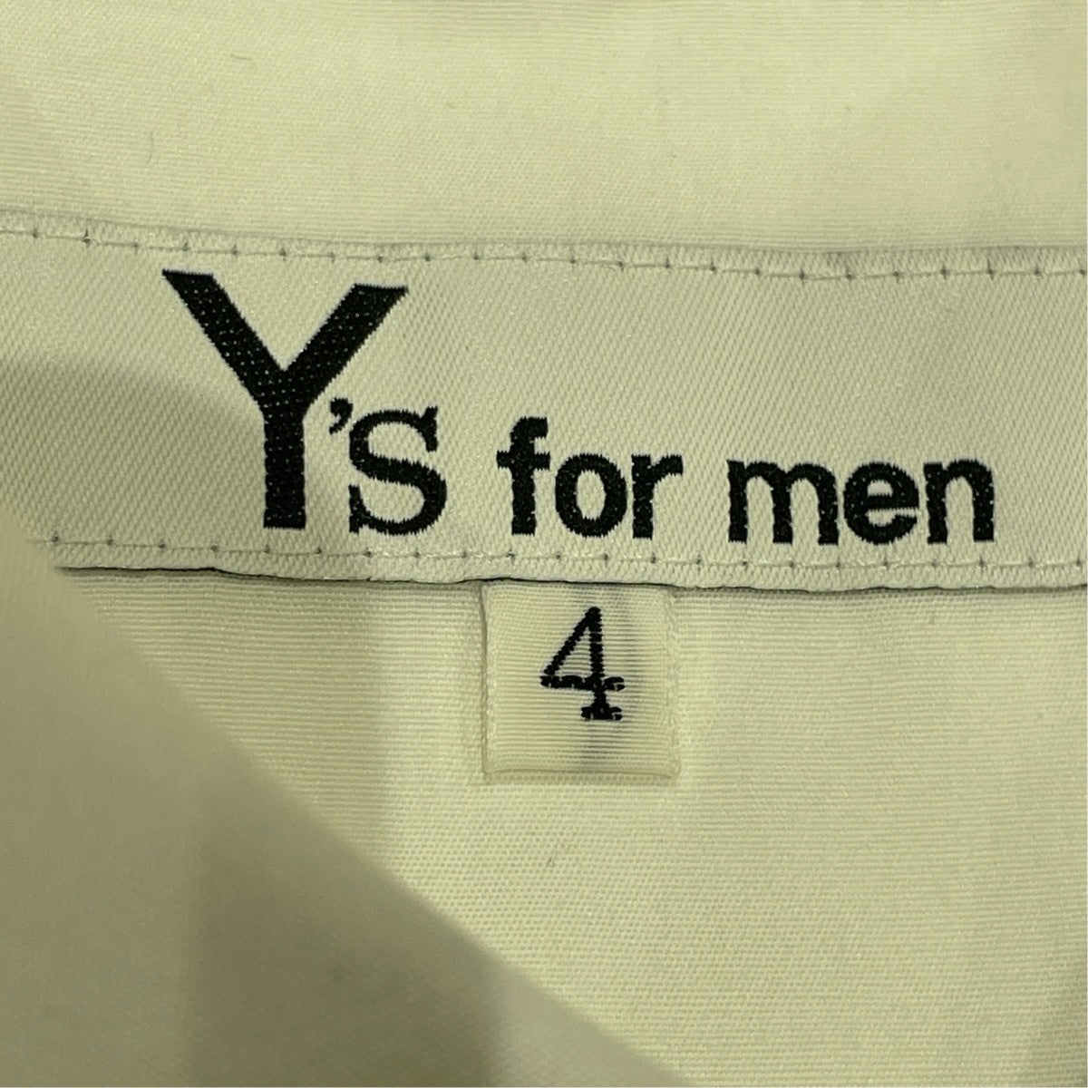 Y’S for men 長袖シャツMJ-B17-017-1 古着・中古-8枚目のアイテム画像