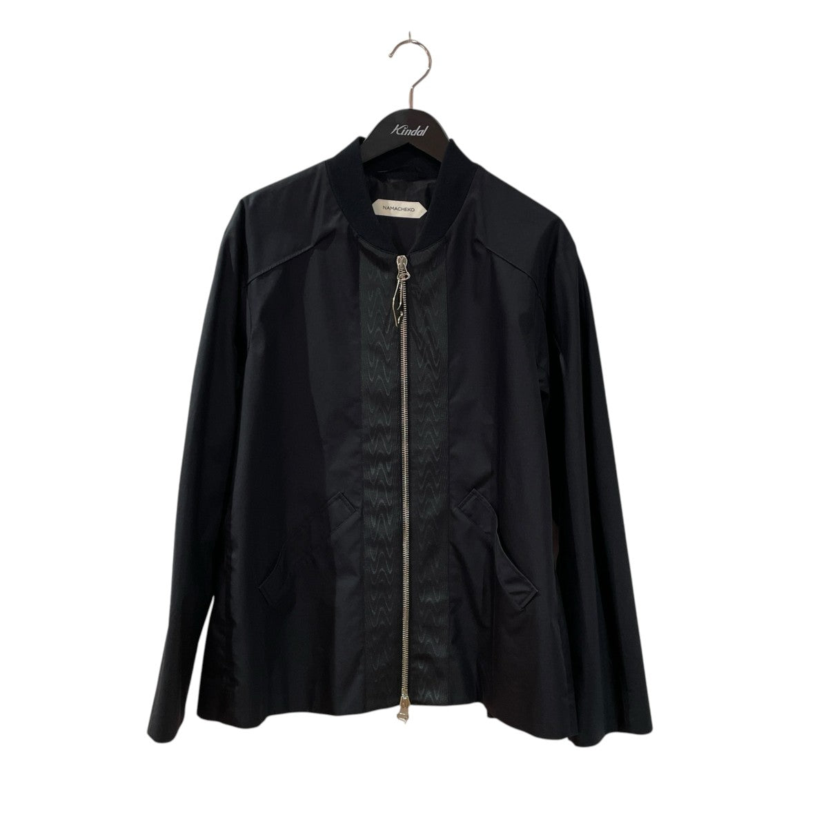 NAMACHEKO HANEKE JACKETジップジャケットNSS 201-BLACK 古着・中古-1枚目のアイテム画像