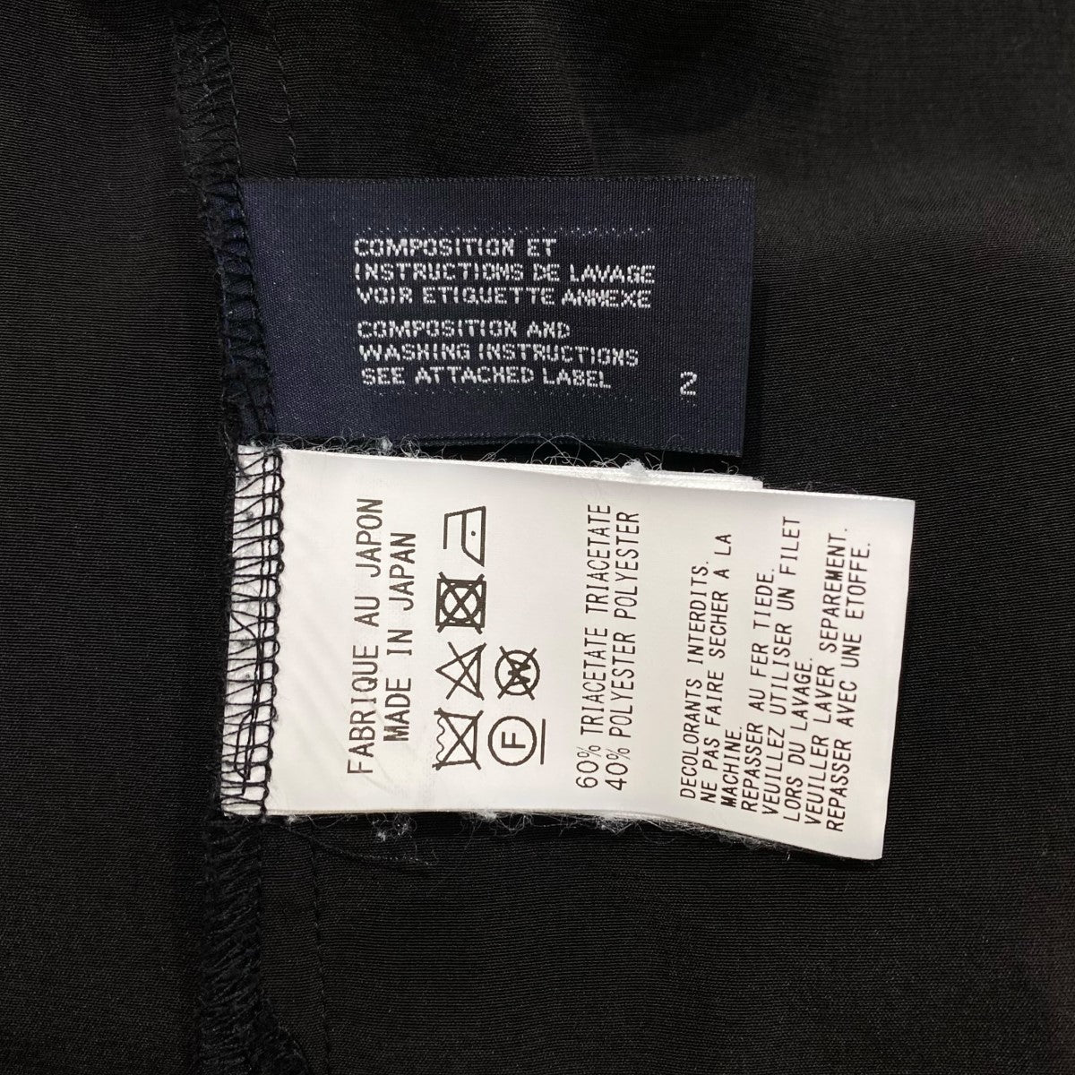 LIMI feu(リミフゥ) 22AW ノースリーブシャツワンピース LE-D19