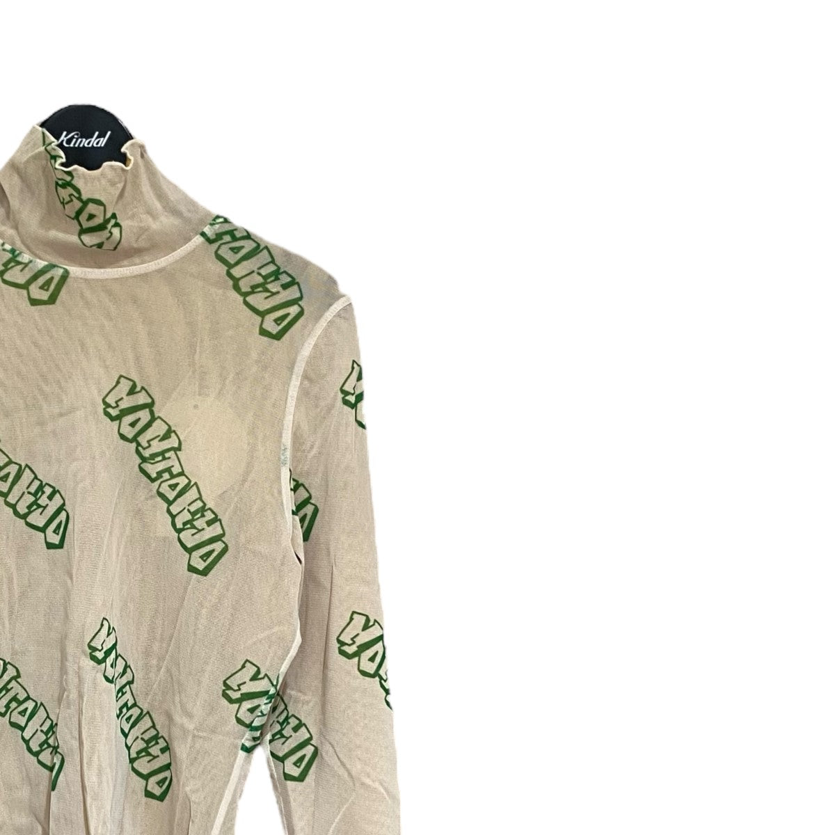 NON TOKYO PRINT RIB HI-NECK TOP　ノントーキョー NON TOKYO(ノントーキョー) HI-NECK LONG T/S | Taking a lesson from