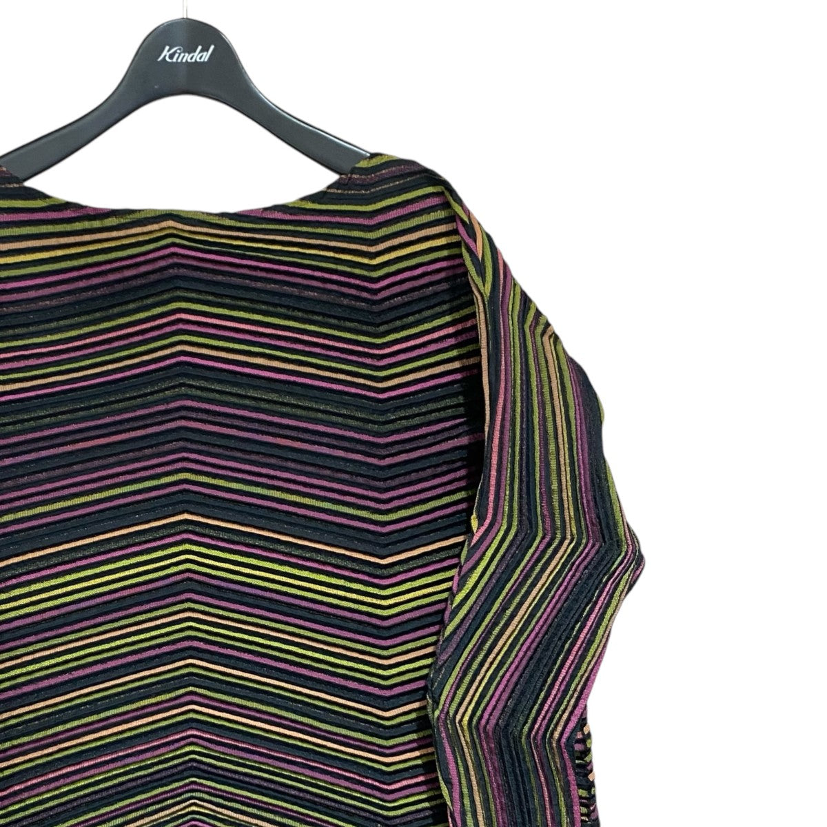 ISSEY MIYAKE イッセイミヤケ　　　プリーツカットソー パープル　M PLEATS PLEASE ISSEY MIYAKE - PLEATS PLEASE ISSEY MIYAKE