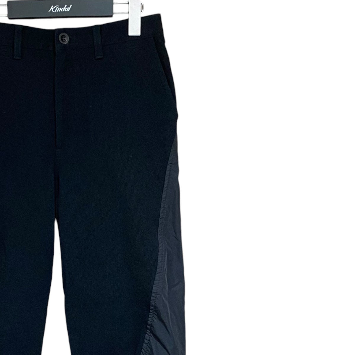 イッセイミヤケISSEY MIYAKE ナイロンストレッチパンツ 黒L | DC