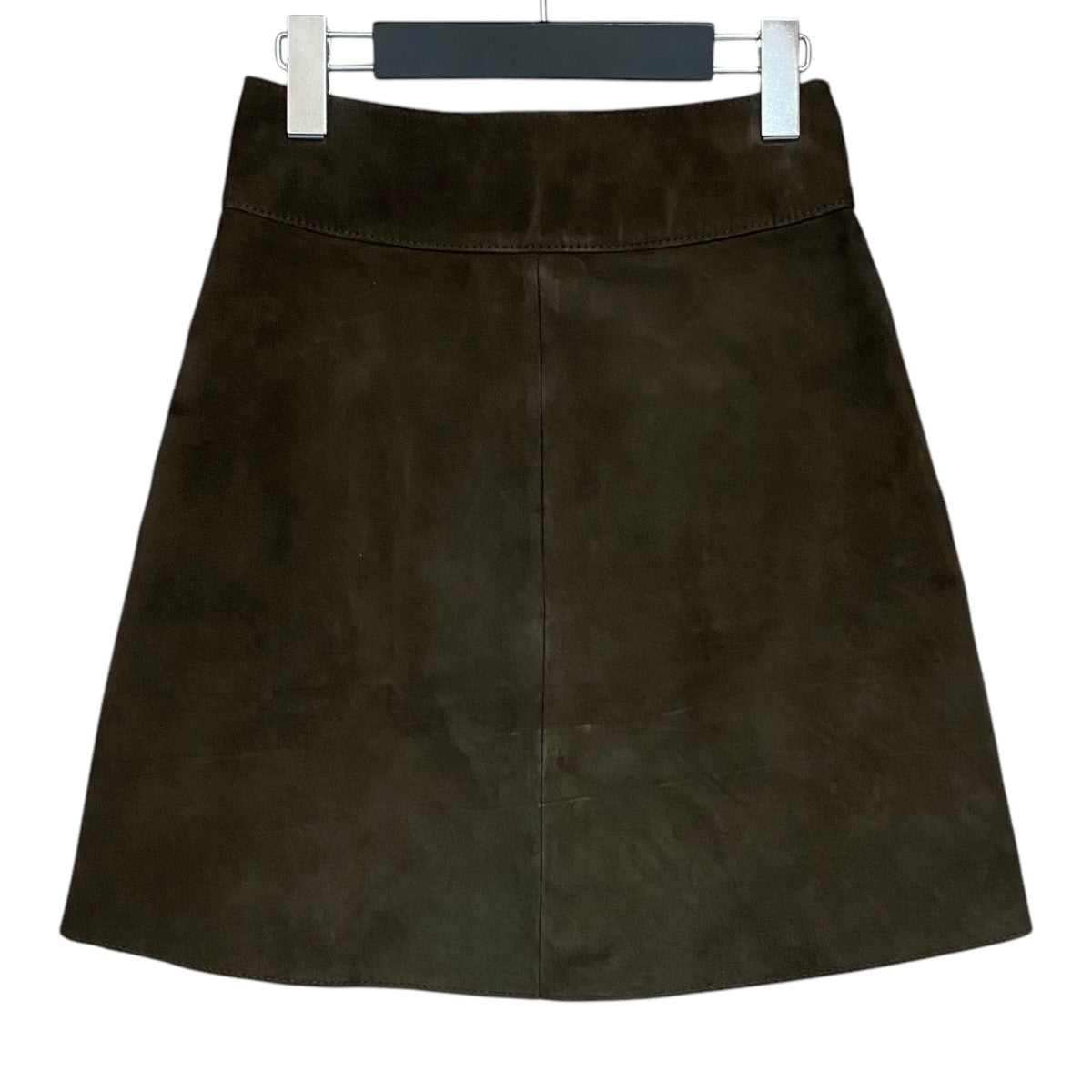 セリーヌ CELINE スカート 衣料品 ボトムス ウール レディース カーキ系 2 2N53/6276 【中古】 CELINE(セリーヌ) ゴートスキンスカート2H225657E 2H225657E ブラウン