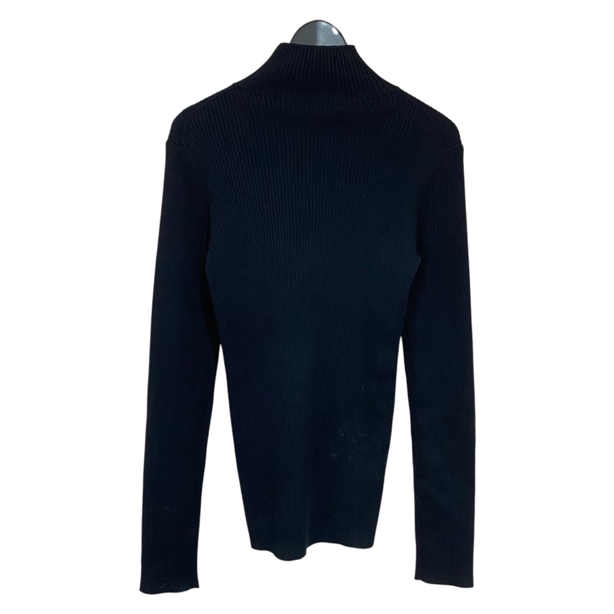 BABY FOX PATCH FINE RIBBED TURTLENECK ニット