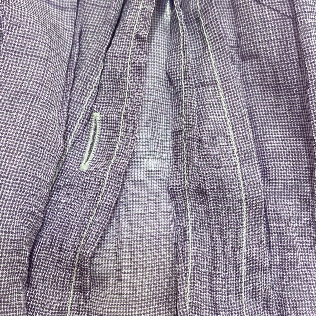 プリーツプリーズ PLEATS PLEASE プリーツシャツ PP11-PJ953 パープル サイズ：3 PLEATS PLEASE(プリーツプリーズ) プリーツシャツPP11-PJ953