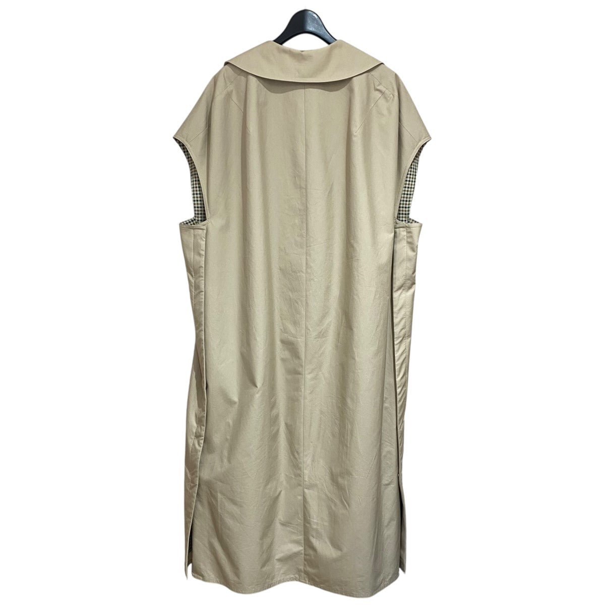 Drawer(ドゥロワー) フロントポケットノーカラーハーフコート