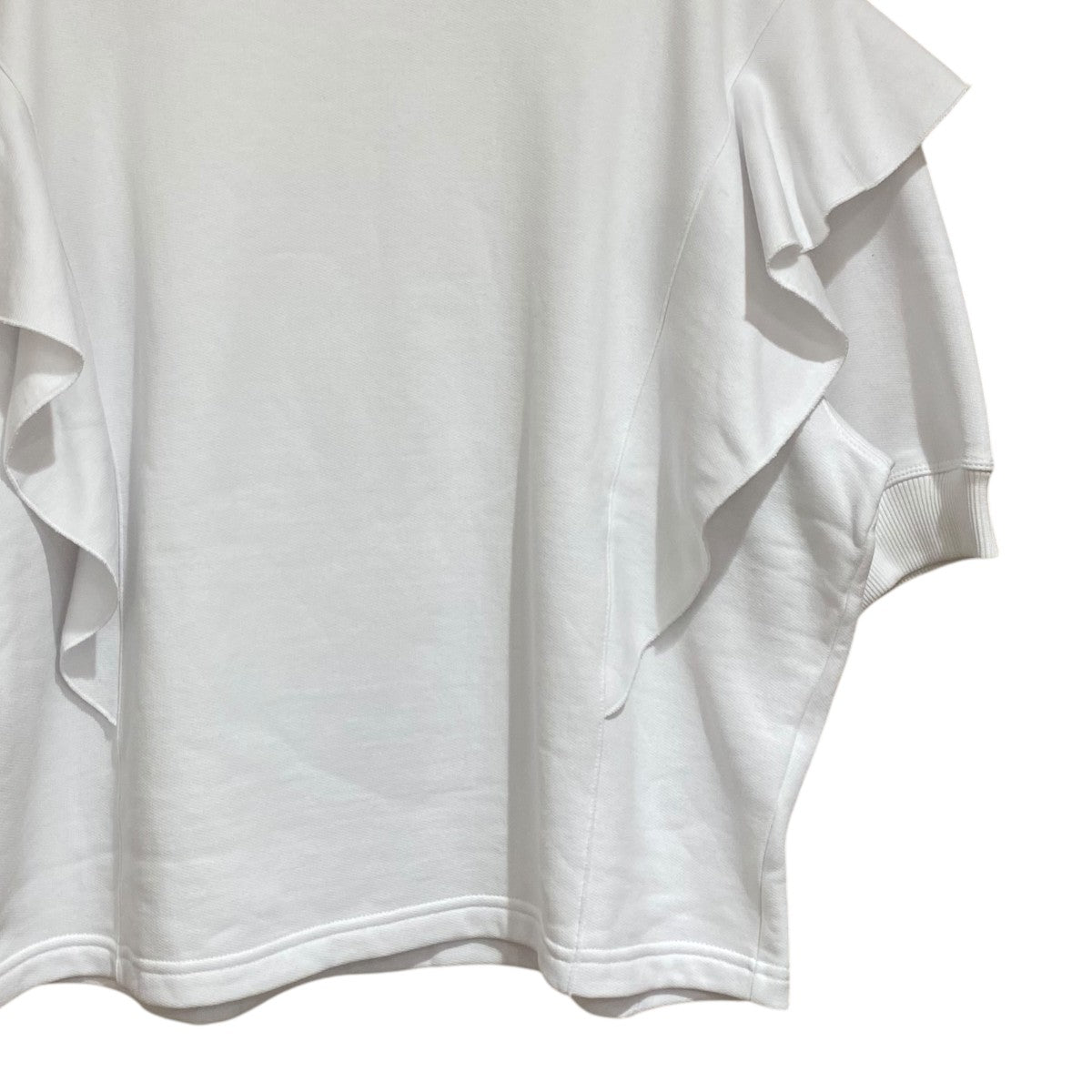 クロエ Chloe 裏起毛Tシャツ CHC23AJH13190101 ホワイト サイズ：S Chloe(クロエ) 裏起毛TシャツCHC23AJH13190101 CHC23AJH13190101