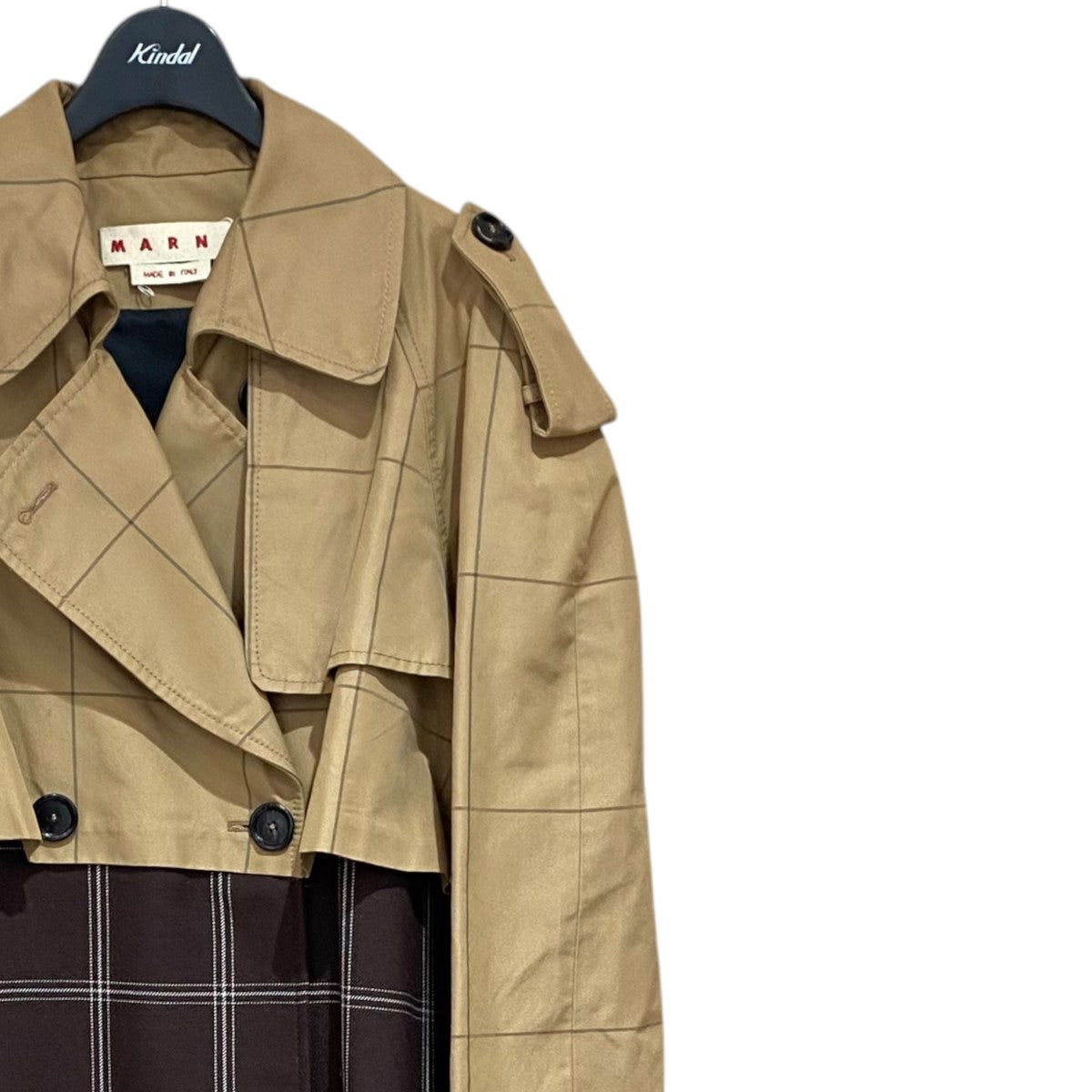 20AWドッキングトレンチコートCPMA0146QUTP677