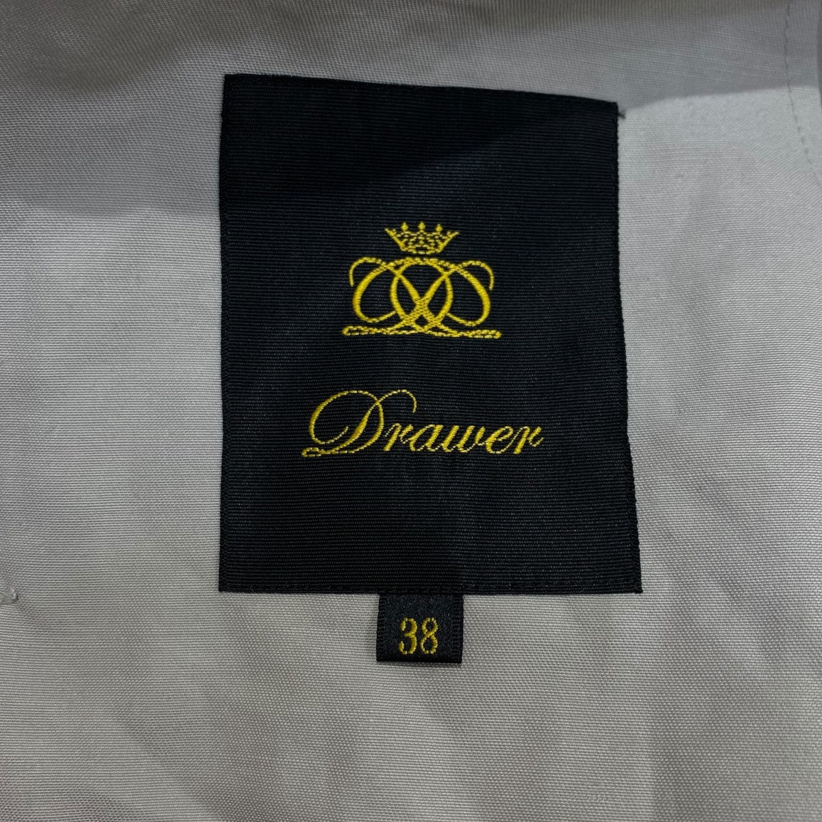 Drawer(ドゥロワー) ギャバウェストリボンコート 6525-299-0736