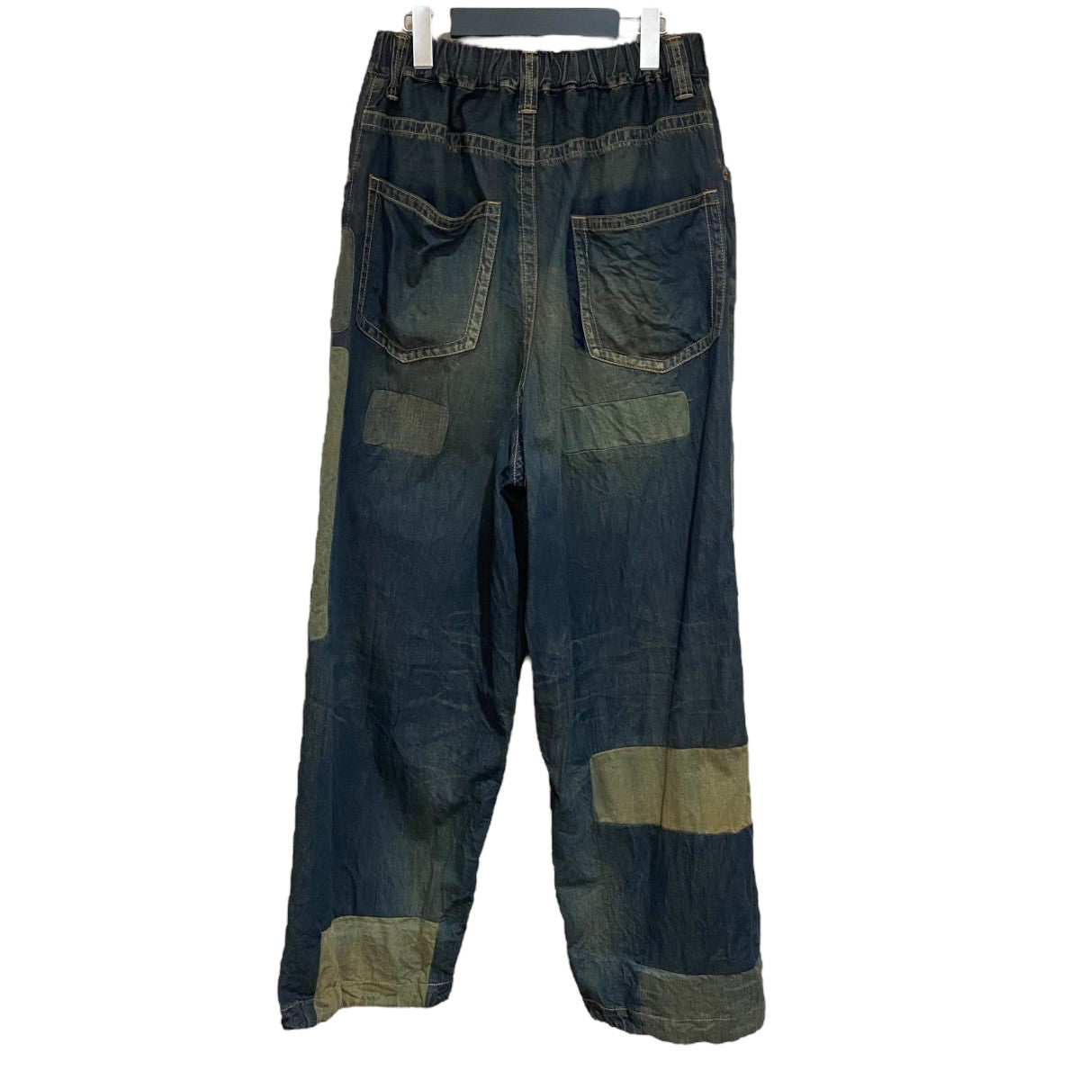 24AWPatchwork Denim PantsA13PT024