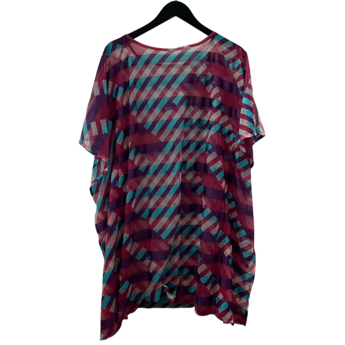 新品同　プリーツプリーズ ◆横プリーツ◆チュニックカットソー　紫×黒　M PLEATS PLEASE ISSEY MIYAKE（チュニック）のフリマアイテム一覧