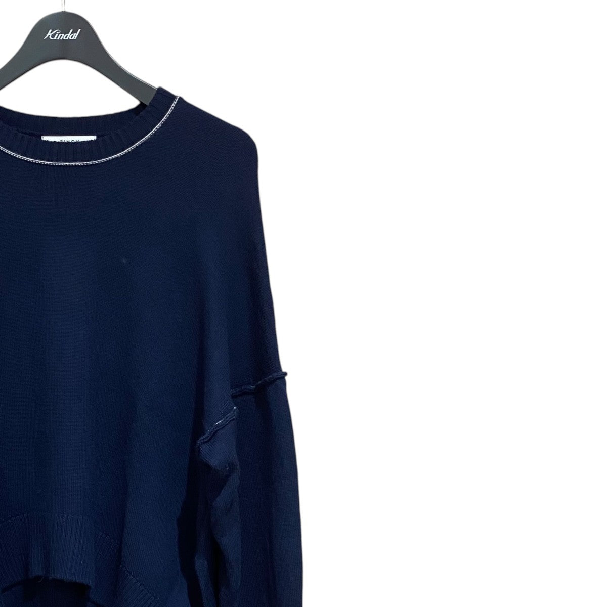 STUDIOUS別注プレーティングニットプルオーバー24WKN504