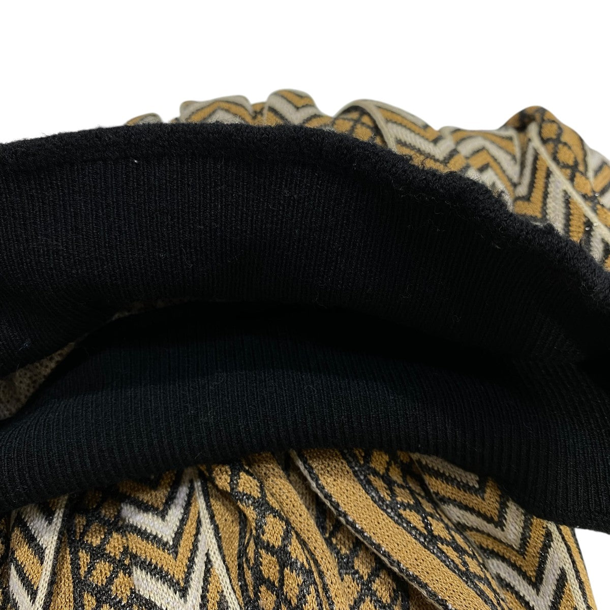 スカートMM20FW-KN016 Pleated Knitted Skirt