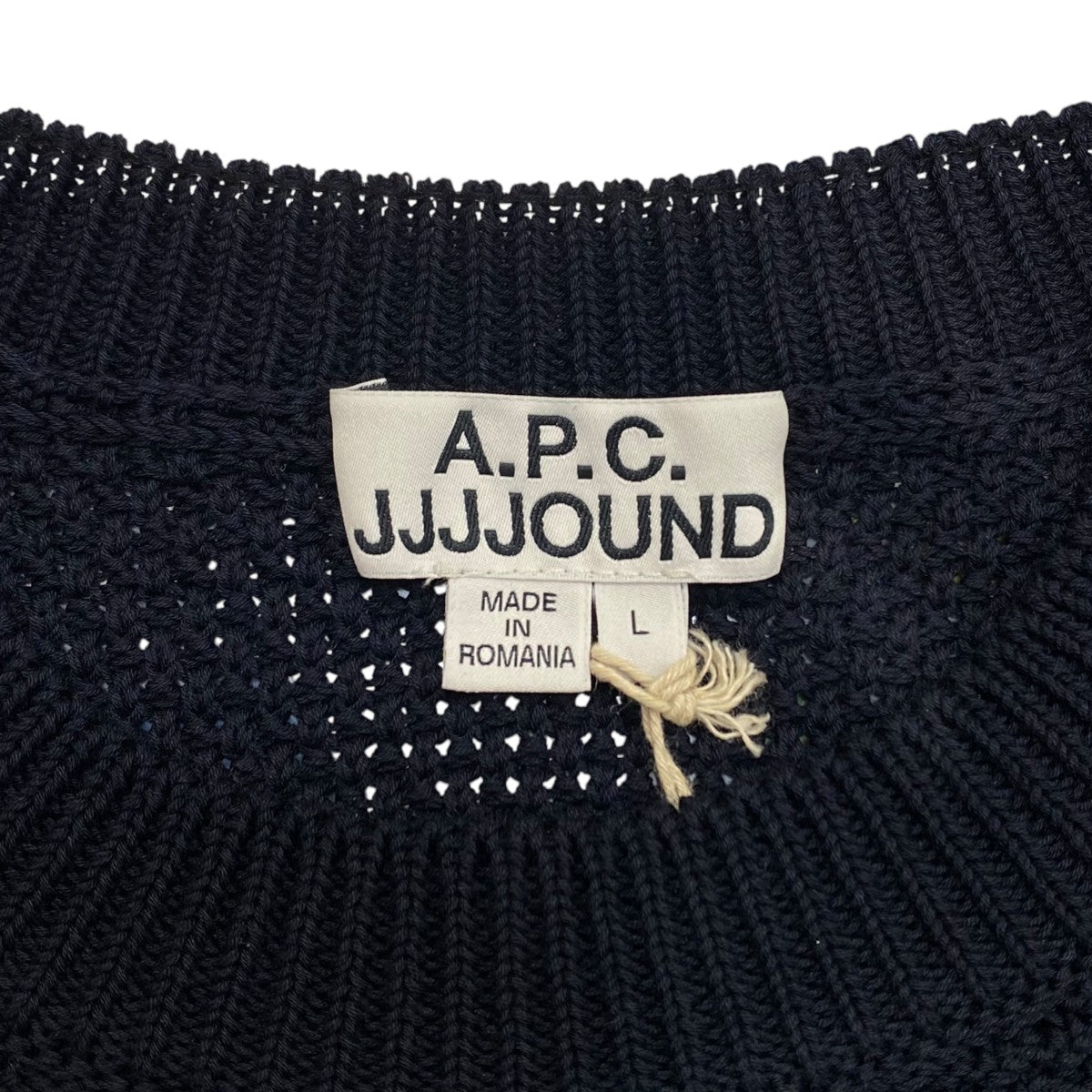 A．P．C．×JJJJound コットンニット24H1-COHCT-H23361 古着・中古-5枚目のアイテム画像