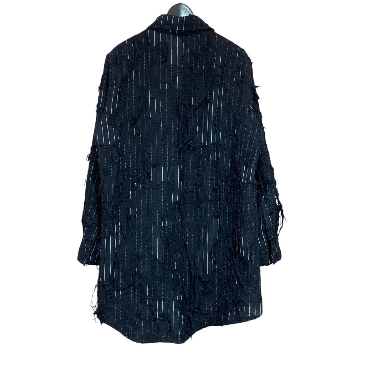 LIMI feu(リミフゥ) 24AWグランジストライプシャツLO-B50-014 LO-B50