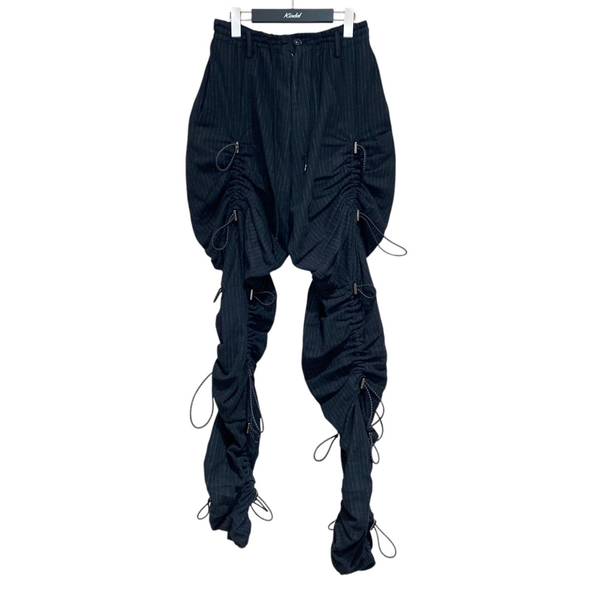 24AWLOOSE ELASTIC PANTS WITH STRIPESLO-P08-008