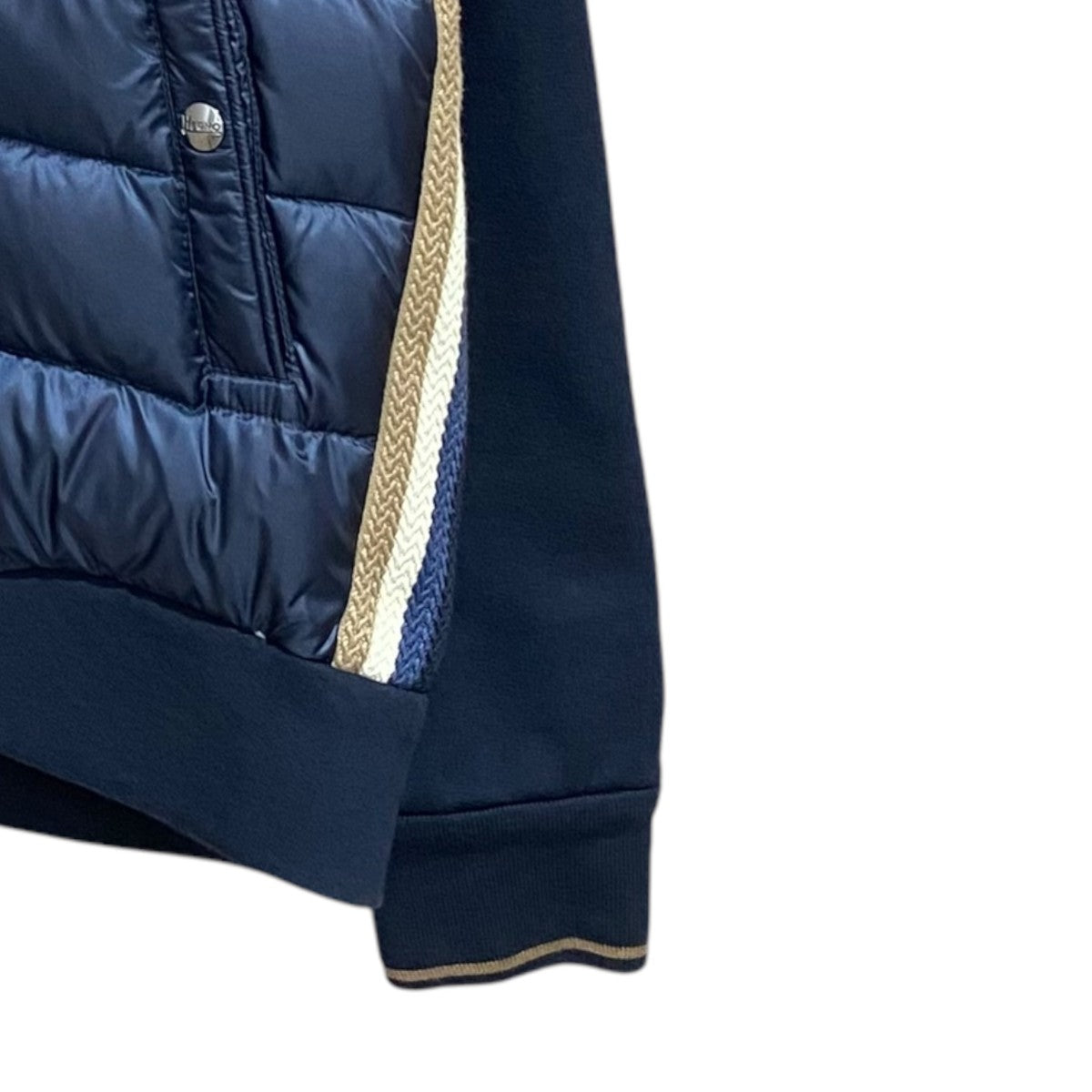 ナイロンライトダウンハイブリッドスタンドカラーブルゾンJP005UR