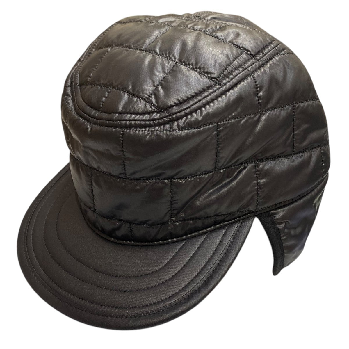Patagonia Nano Puff Earflap Hat - Black | Gifts | Huckberry