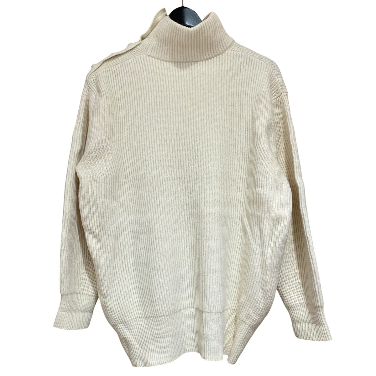 Drawer(ドゥロワー) アゼショルダーボタンタートルニット6513