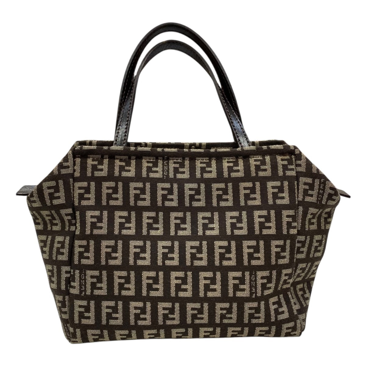 FENDI フェンディ ハンドバッグ ズッキーノ ナイロンキャンバス