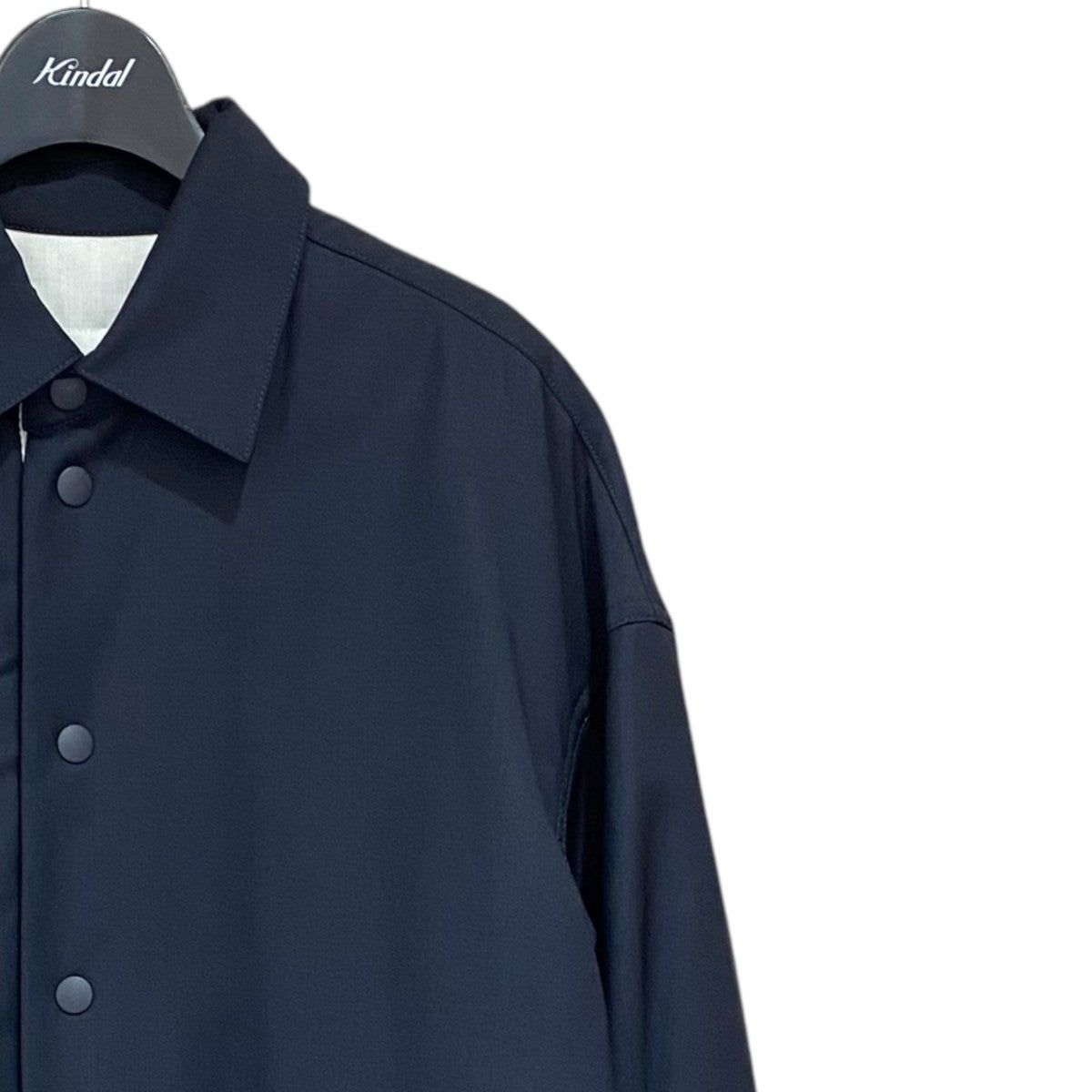 ウールポリエステルトロピカルシャツジャケット12-07-15-07302