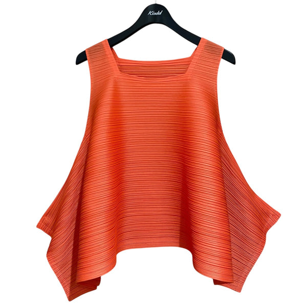 PLEATS PLEASE(プリーツプリーズ) ノースリーブプリーツカットソーPP81