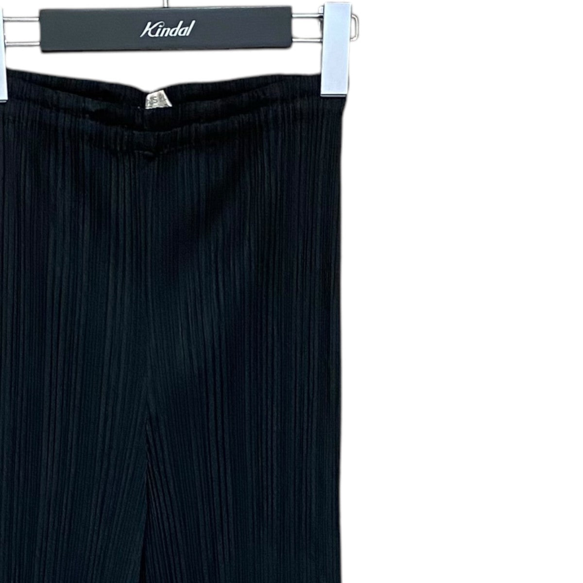 pleats pleaseプリーツプリーズ 黒ストレートパンツ PLEATS PLEASE プリーツプリーズ イッセイミヤケ PP04-JF643