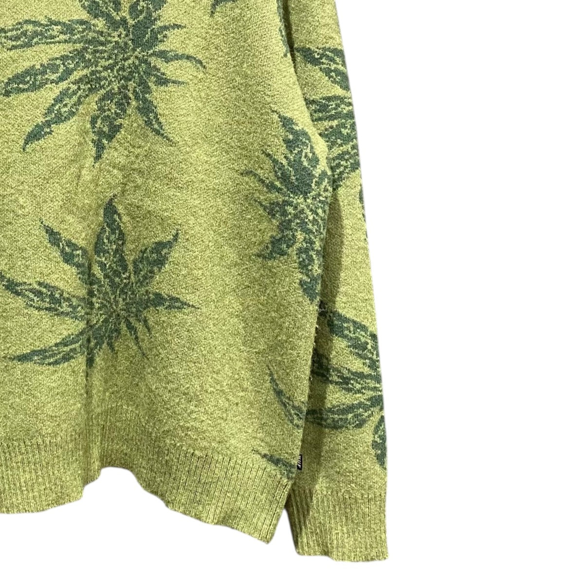 HUF(ハフ) マリファナ柄ニット グリーン サイズ L｜【公式】カインド