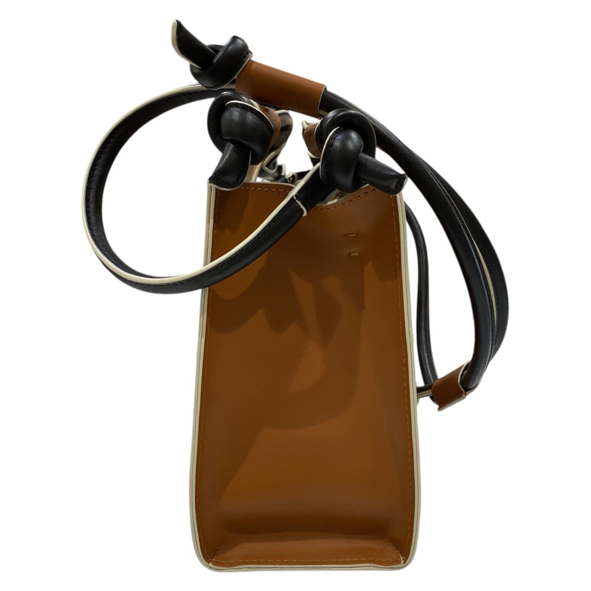 【中古】【値下げ】MARNI セルローストートバッグ　ブラウン 楽天市場】マルニ MARNI トートバッグ バッグ セルロース