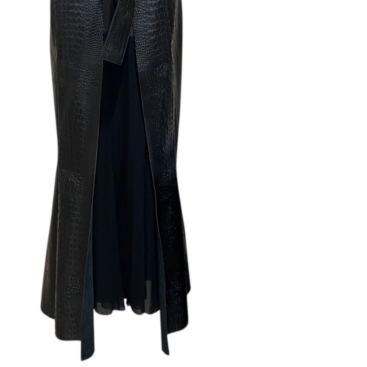 JUNYA WATANABE 24AWラップアラウンドベルテッドドレスJN-O018 古着・中古-5枚目のアイテム画像