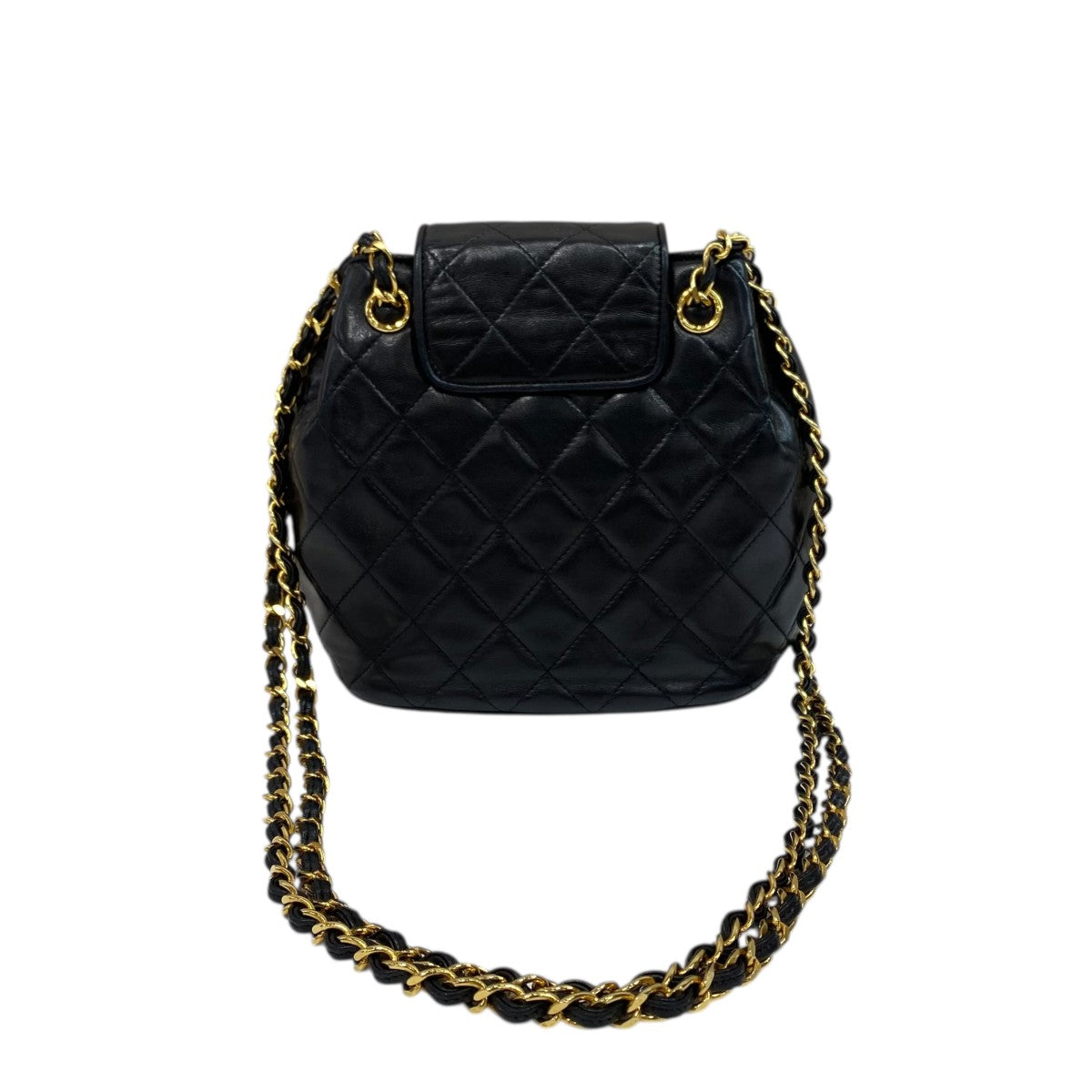 CHANEL(シャネル) リバーシブルバケットハット ブラック×マルチ