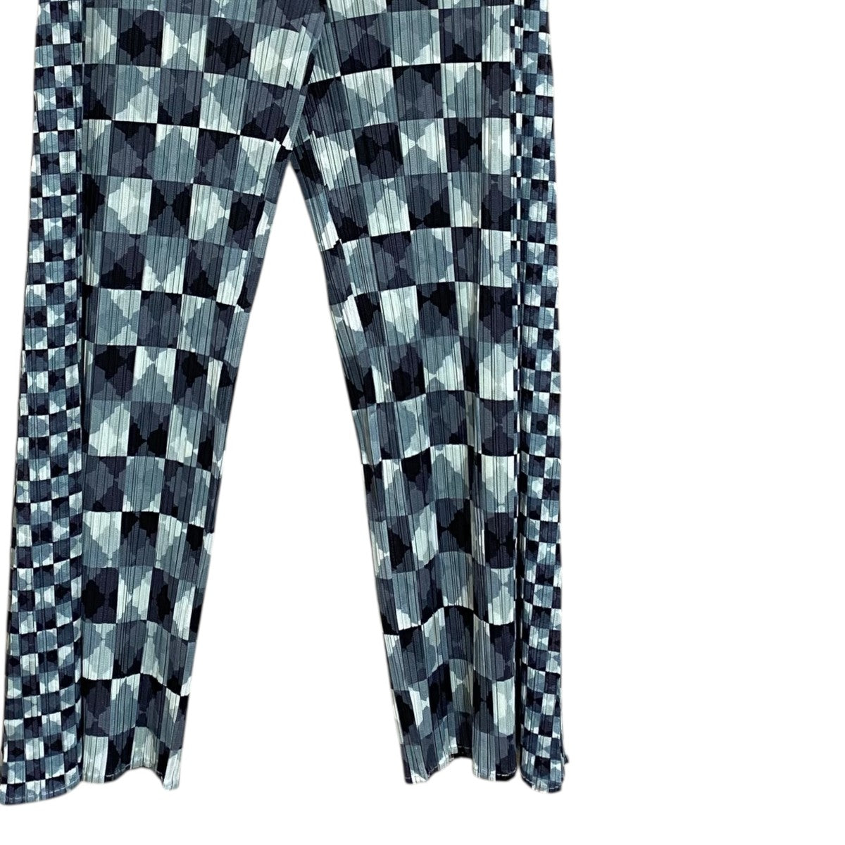PLEATS PLEASE プリーツプリーズ 柄パンツ サイズ1 PLEATS PLEASE プリーツプリーズ イッセイミヤケ ISSEY MIYAKE