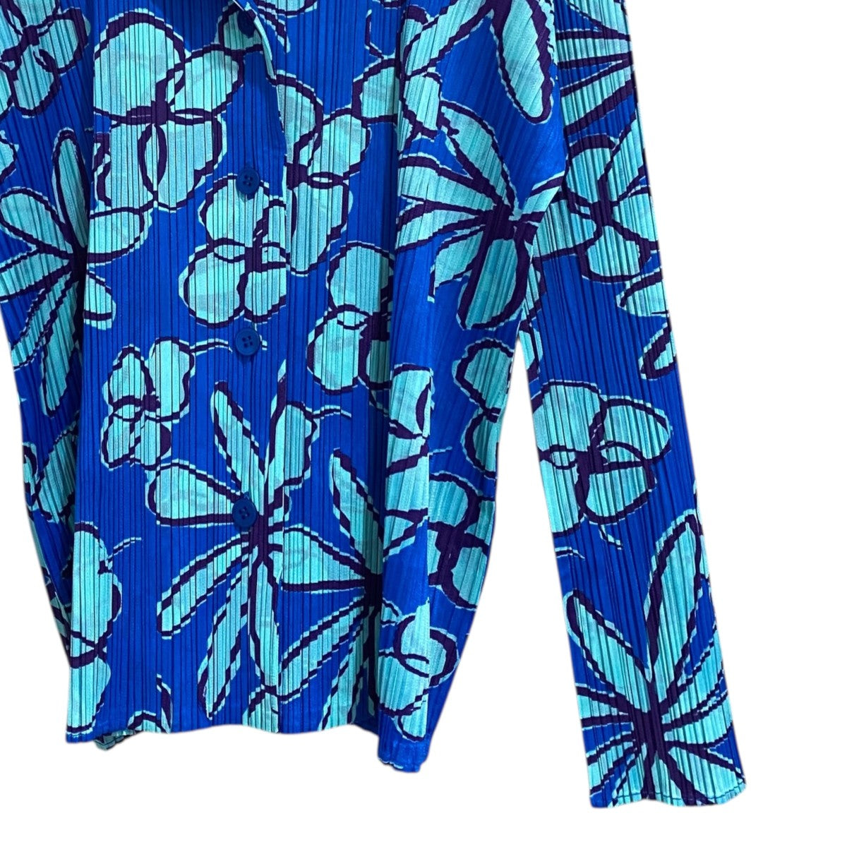 PLEATS PLEASE(プリーツプリーズ) 総柄プリーツジャケットPP71-JJ882  