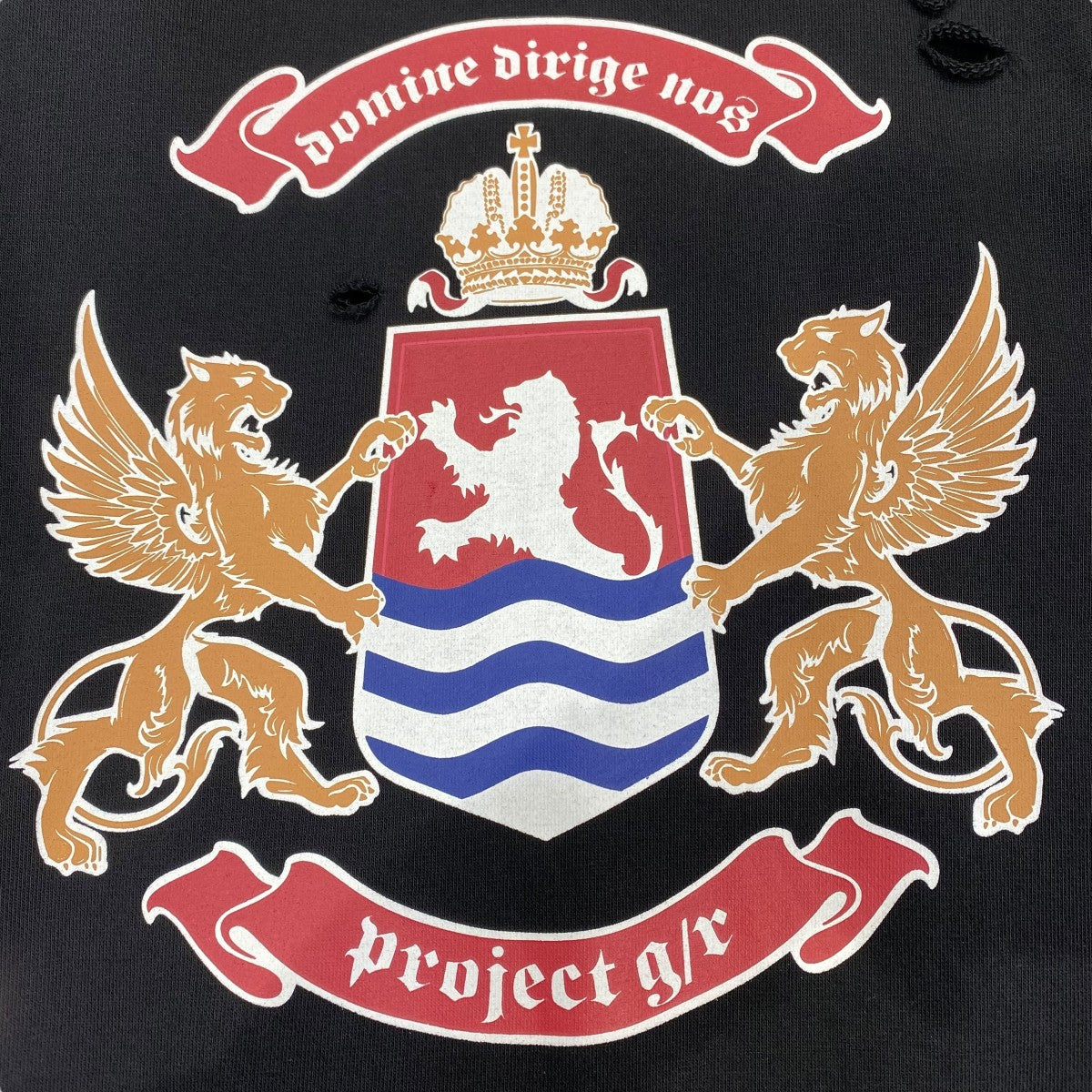 PROJECT G／R RECONSTRUCTED FOLDED ZIP HOODIE 古着・中古-5枚目のアイテム画像