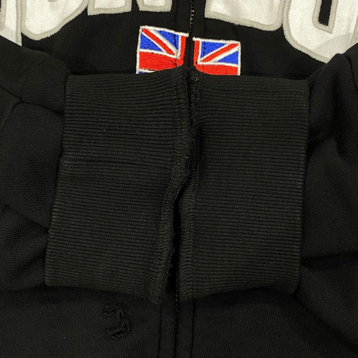 PROJECT G／R RECONSTRUCTED FOLDED ZIP HOODIE 古着・中古-8枚目のアイテム画像
