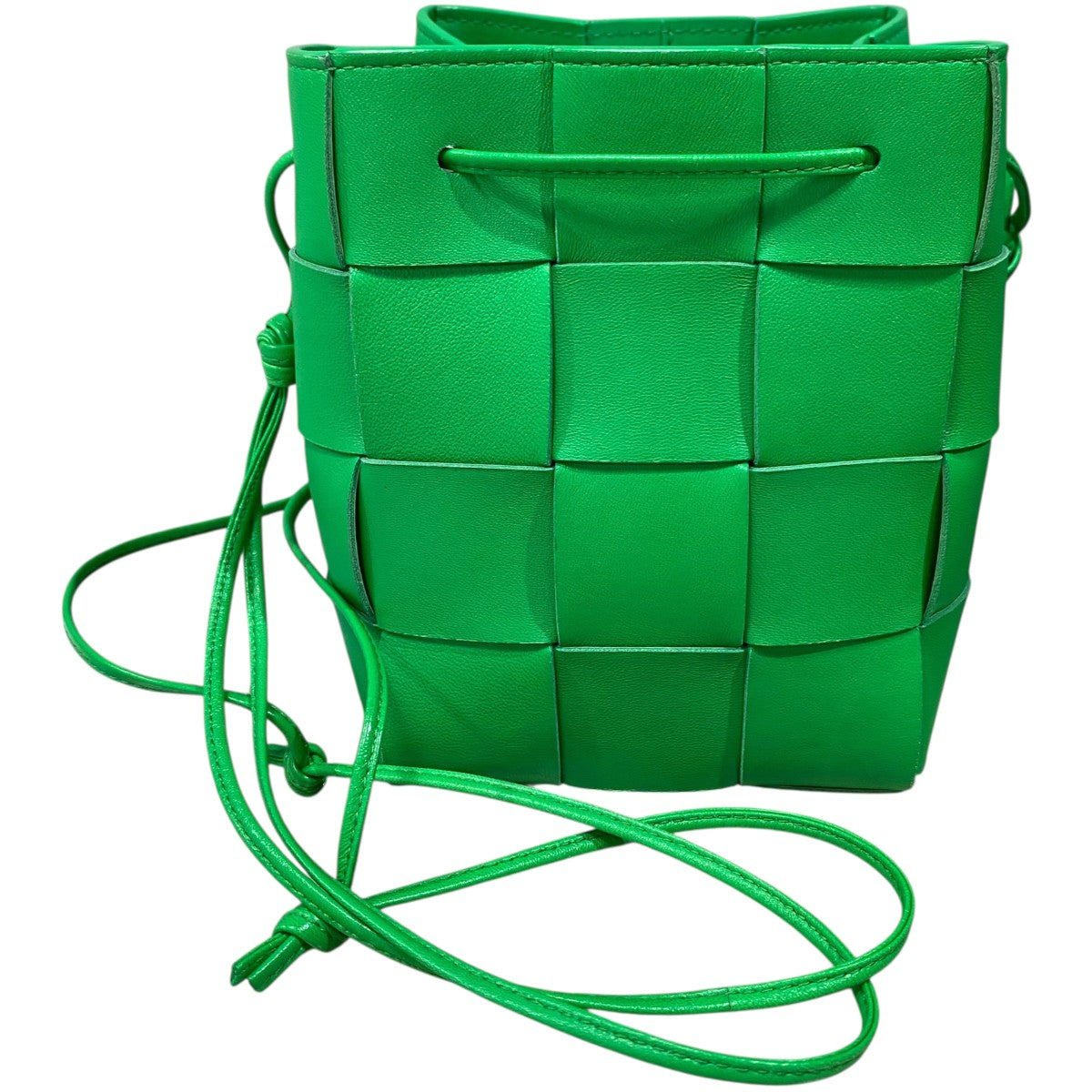 BOTTEGA VENETA(ボッテガヴェネタ) スモールカセット バケットバッグ