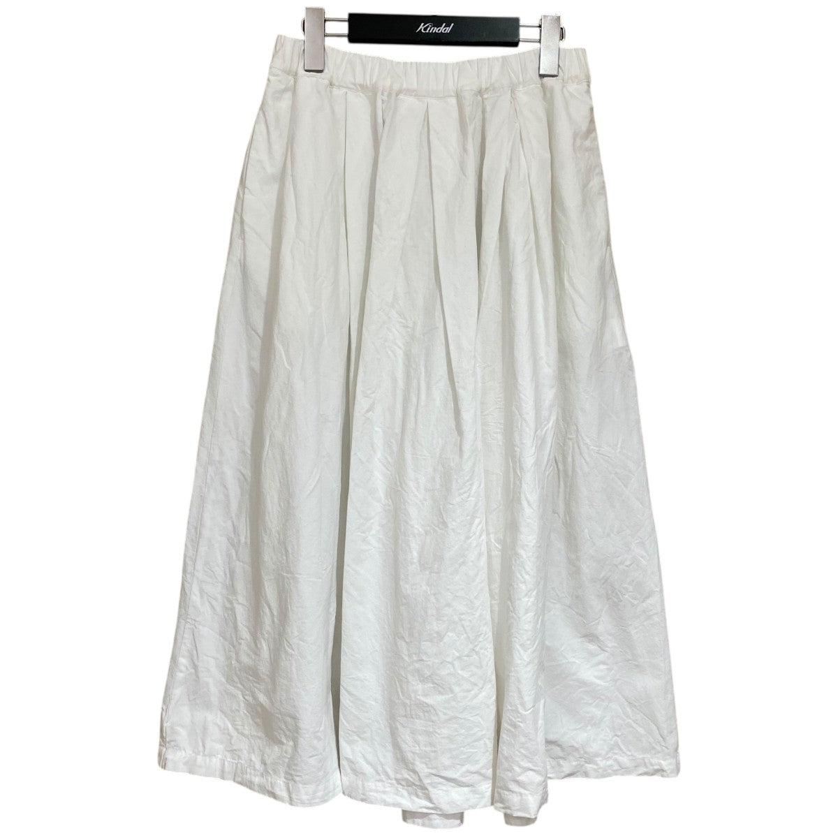 25SSコットンリネンギャザースカート01251-1123