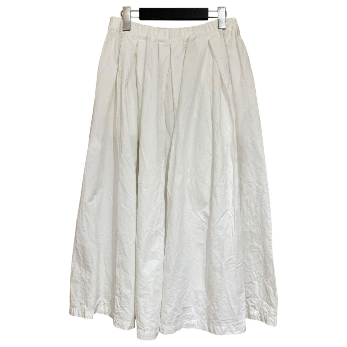 25SSコットンリネンギャザースカート01251-1123