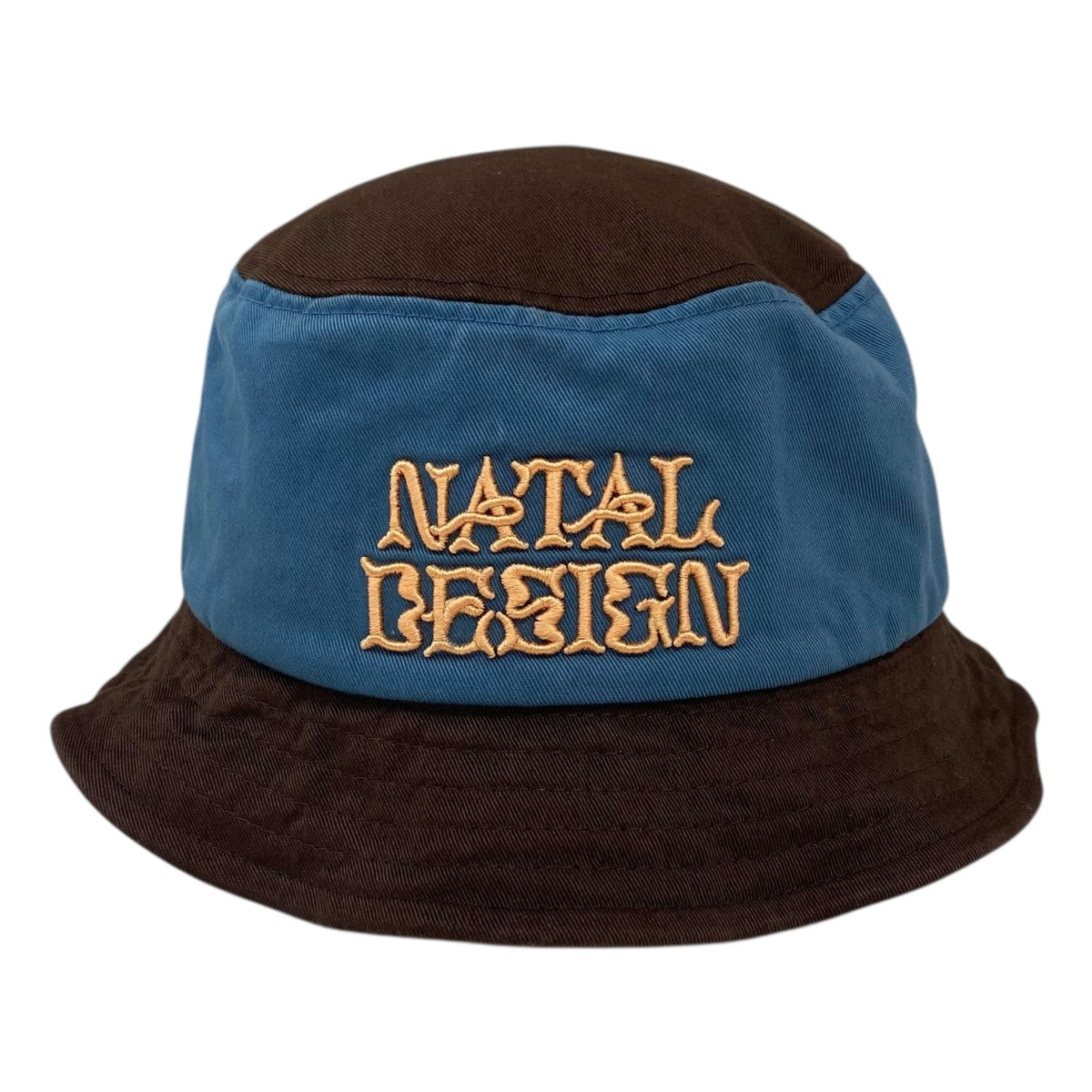 NATAL DESIGN(ネイタルデザイン) SPACETIME HAT ブラウン×ブルー