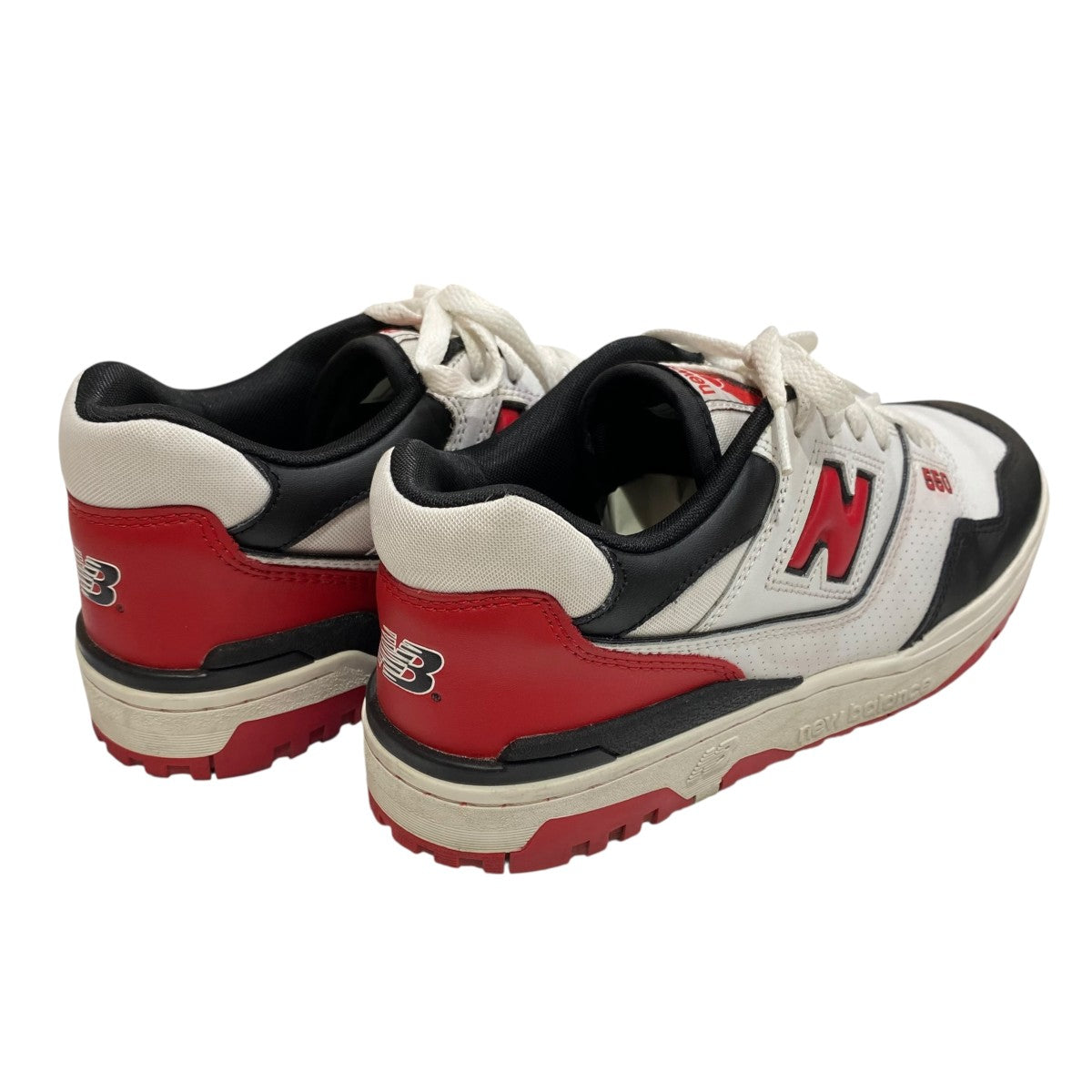 New Balance ニューバランス BB550HR1 26 New Balance 550 White Red Black - BB550HR1 - US