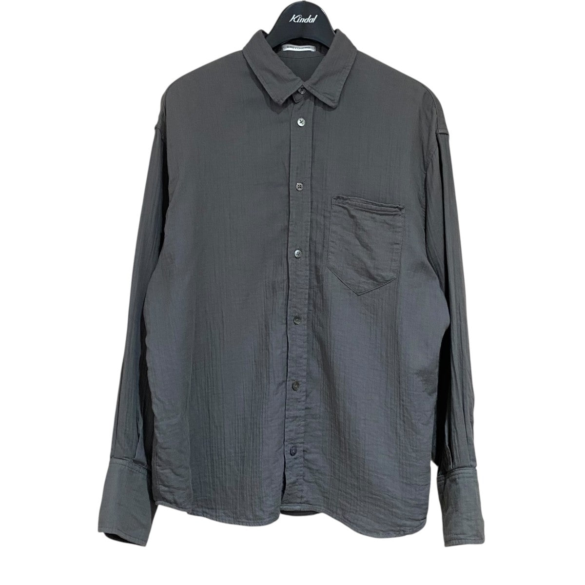 2024SS グレーシャツ　美品 GREYCHORD×FRAMeWORK 24SS242GCS0106STG SANDY 242GCS0106STG