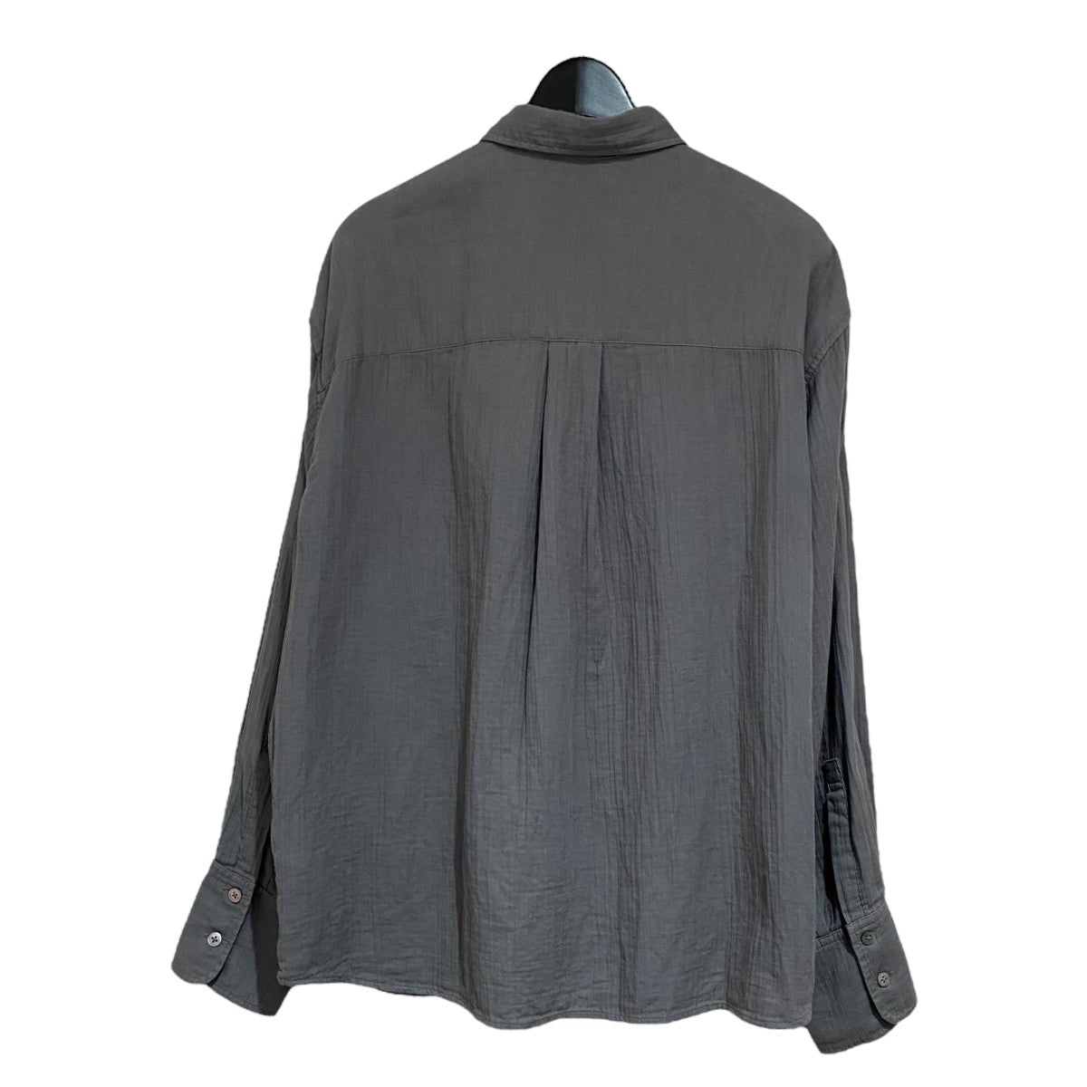 フレームワーク GREYCHORD×FRAMeWORK 24SS 242GCS0106STG SANDY グレー サイズ：1 GREYCHORD/グレーコード SANDY（シャツ／ブラウス）｜FRAMeWORK