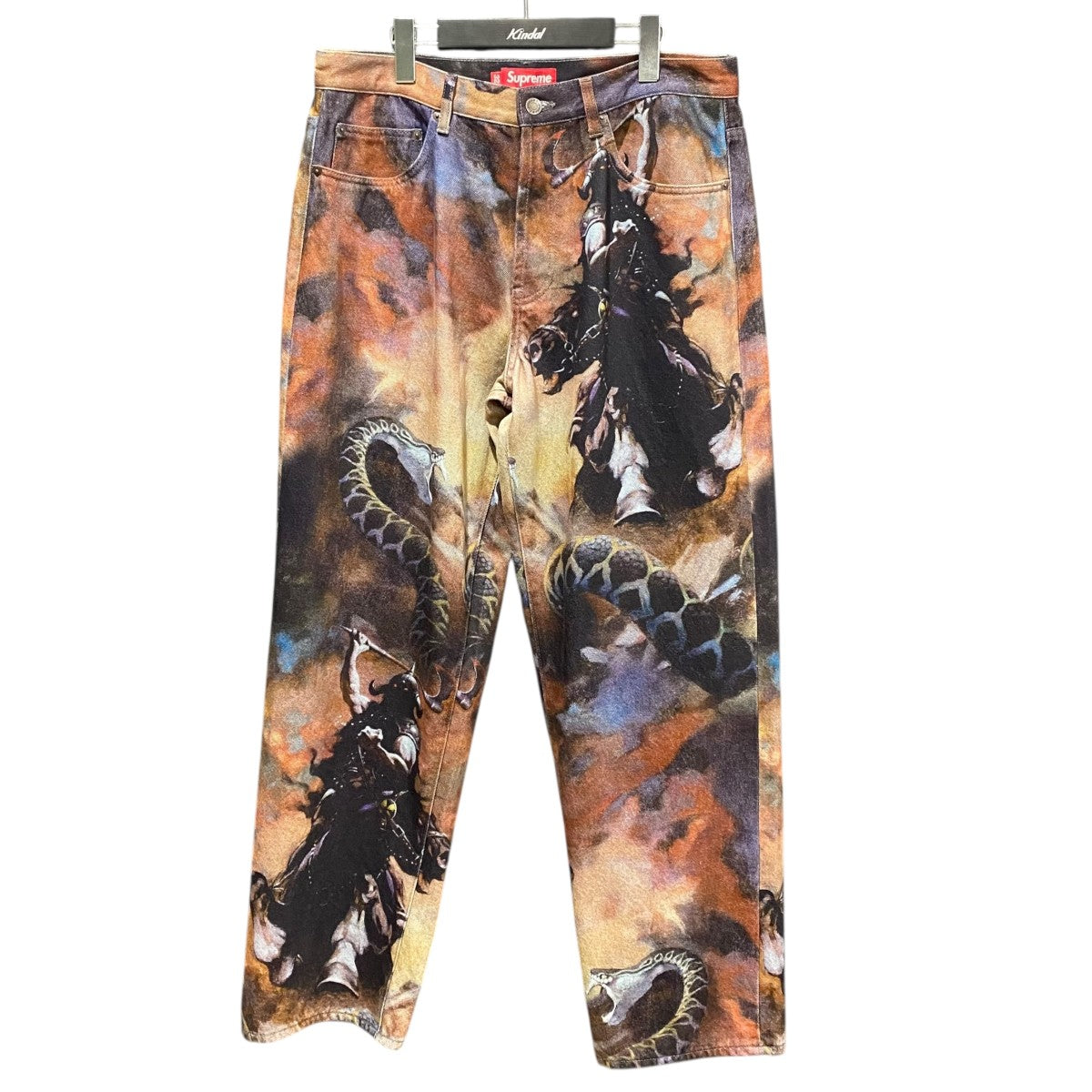 Supreme(シュプリーム) Frank Frazetta Loose Fit Jean レッド サイズ