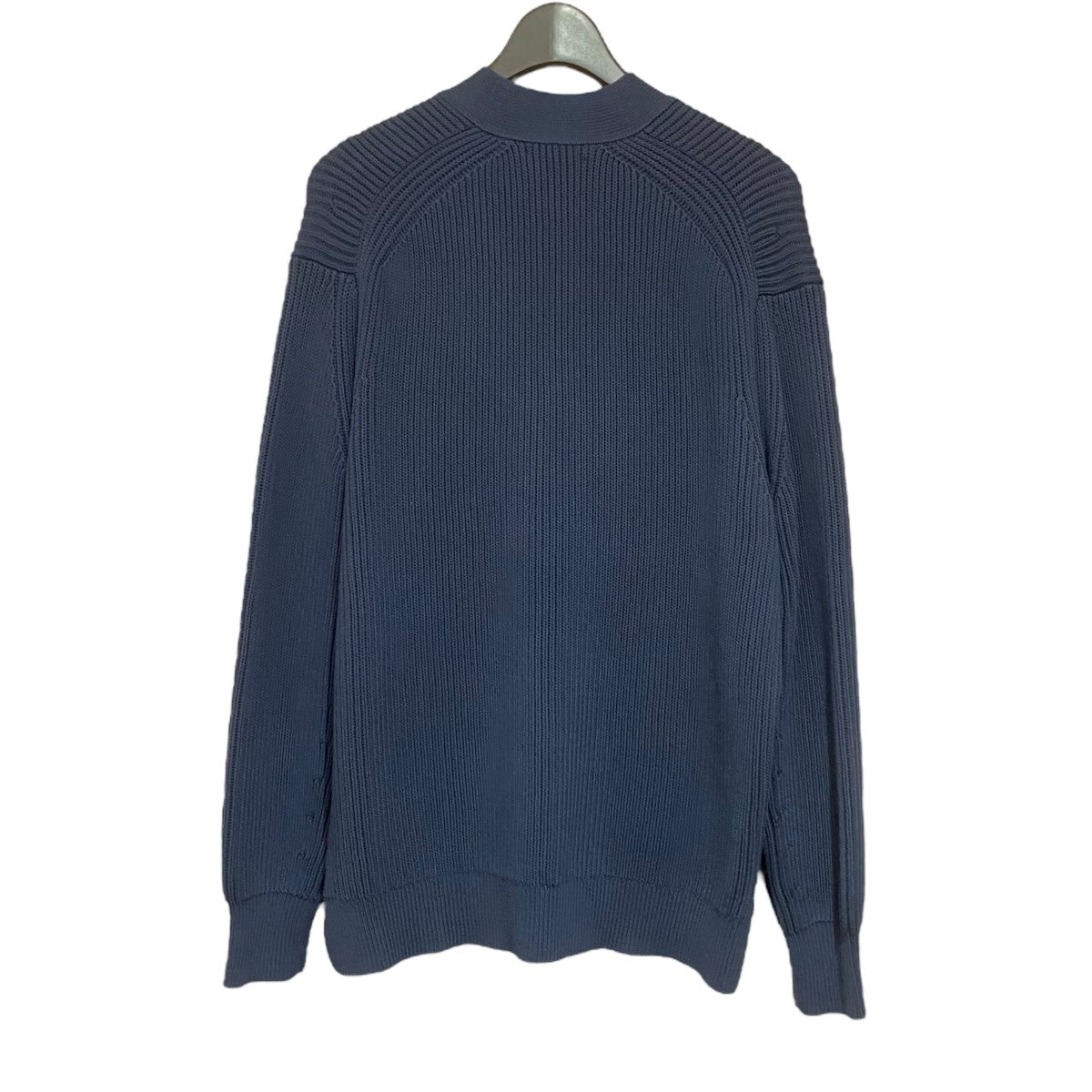 ドゥロワー Drawer ニットカーディガン 6515-105-0595 RESORT1 7Gあぜ編みカーディガン ネイビー サイズ：2 Drawer(ドゥロワー) ニットカーディガン6515-105-0595 RESORT1