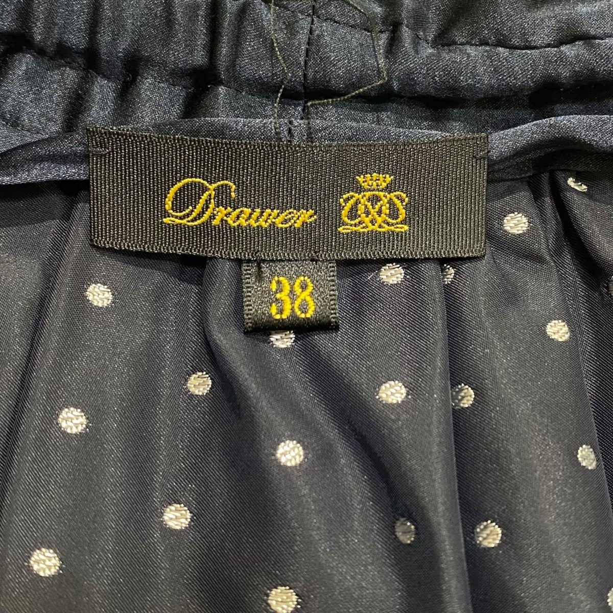 Drawer(ドゥロワー) PRE1カットドビーギャザースカート6524-299