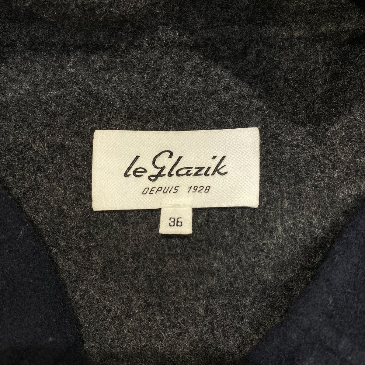 LE GLAZIK(ル・グラジック) ウールリバーフーデッドショート