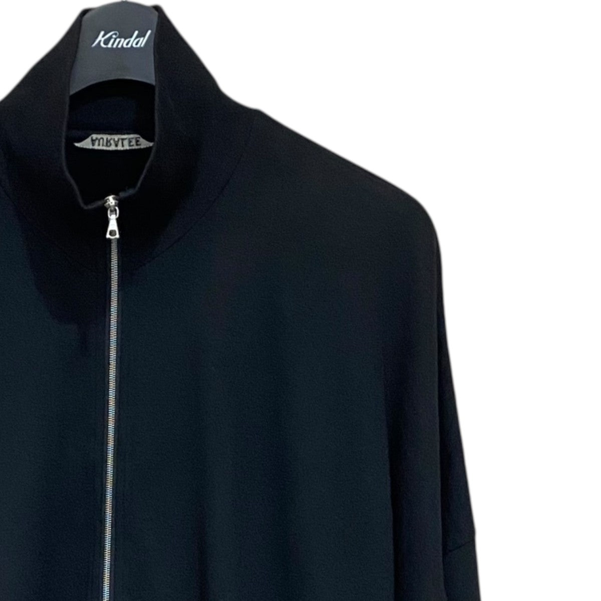 AURALEE SWEAT ZIP BLOUSON 5 ブラック A23 AURALEE(オーラリー)Super High Gauze Sweat Zip Blouson
