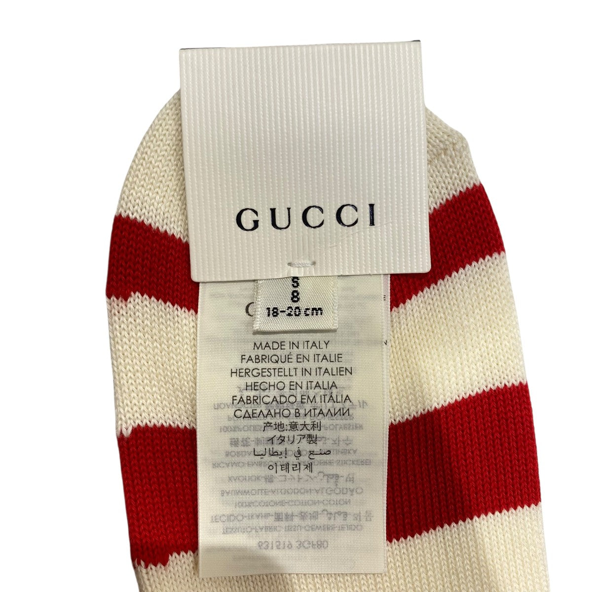 GUCCI ソックス Mサイズ イタリア製 NWT Gucci Socks Size M 8 18-20cm Made In Italy | eBay